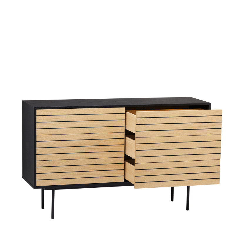 Stripe 6D dresser